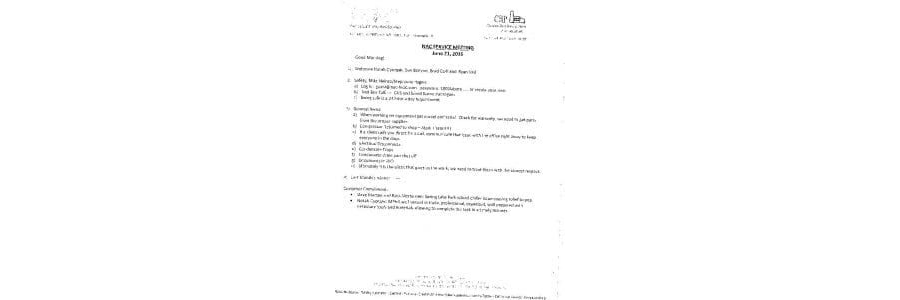 GHS Hazcom June Safety Meeting Agenda