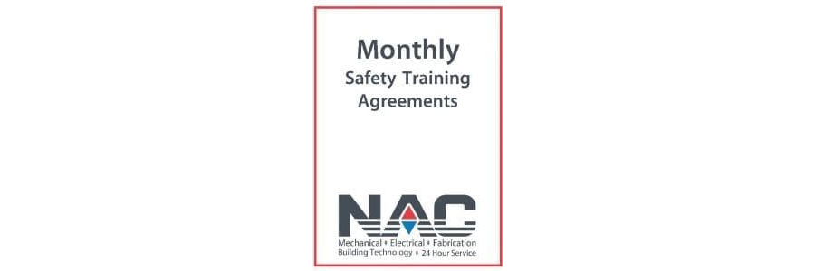 Monthly Safety Agreements